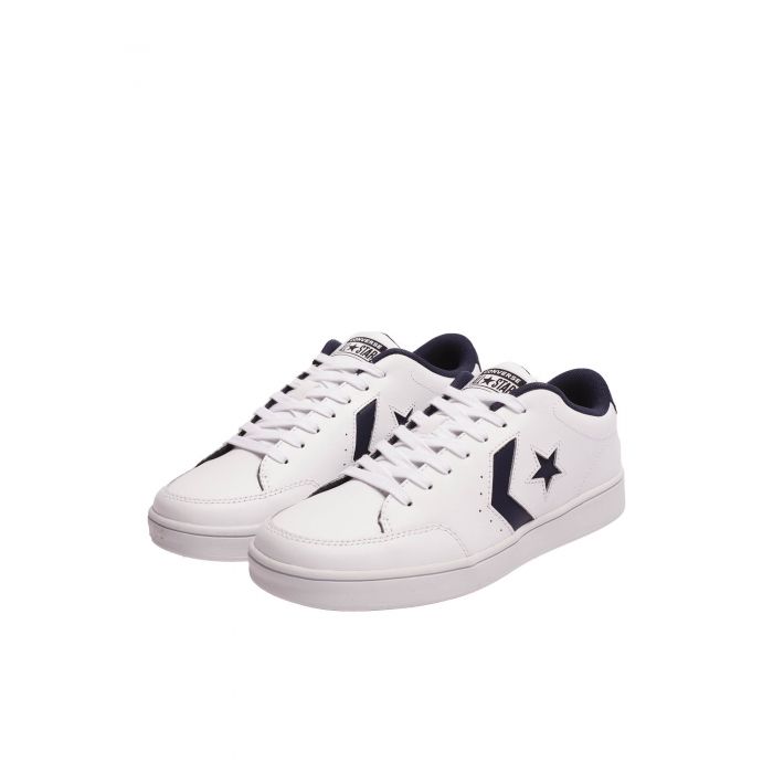 Converse star hotsell court trainers white